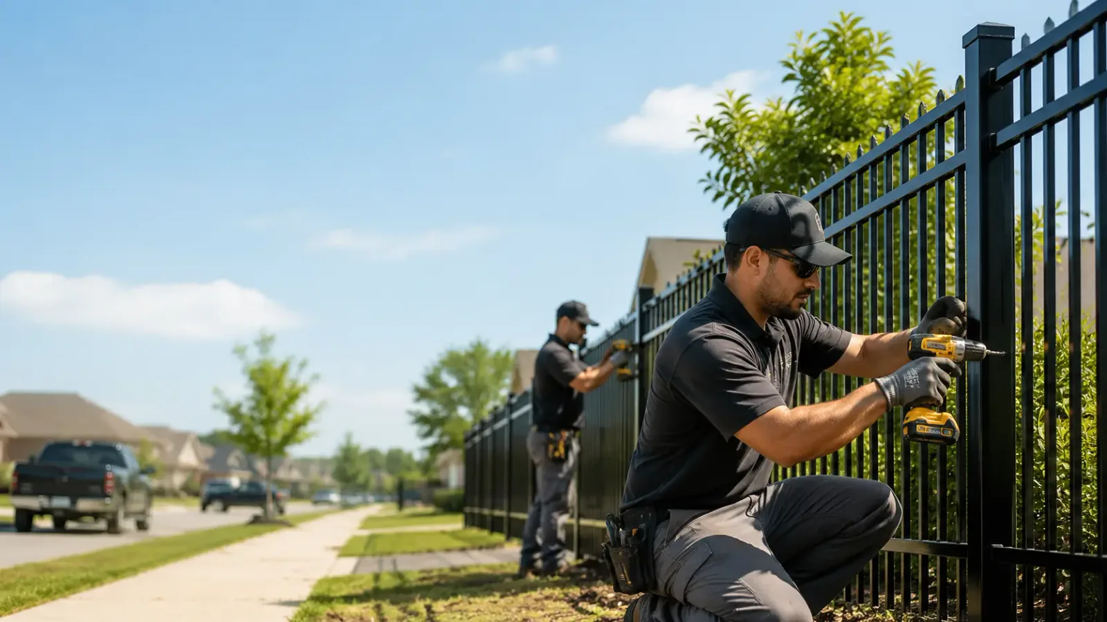 Metal Fence Installation in Wellersburg, PA
